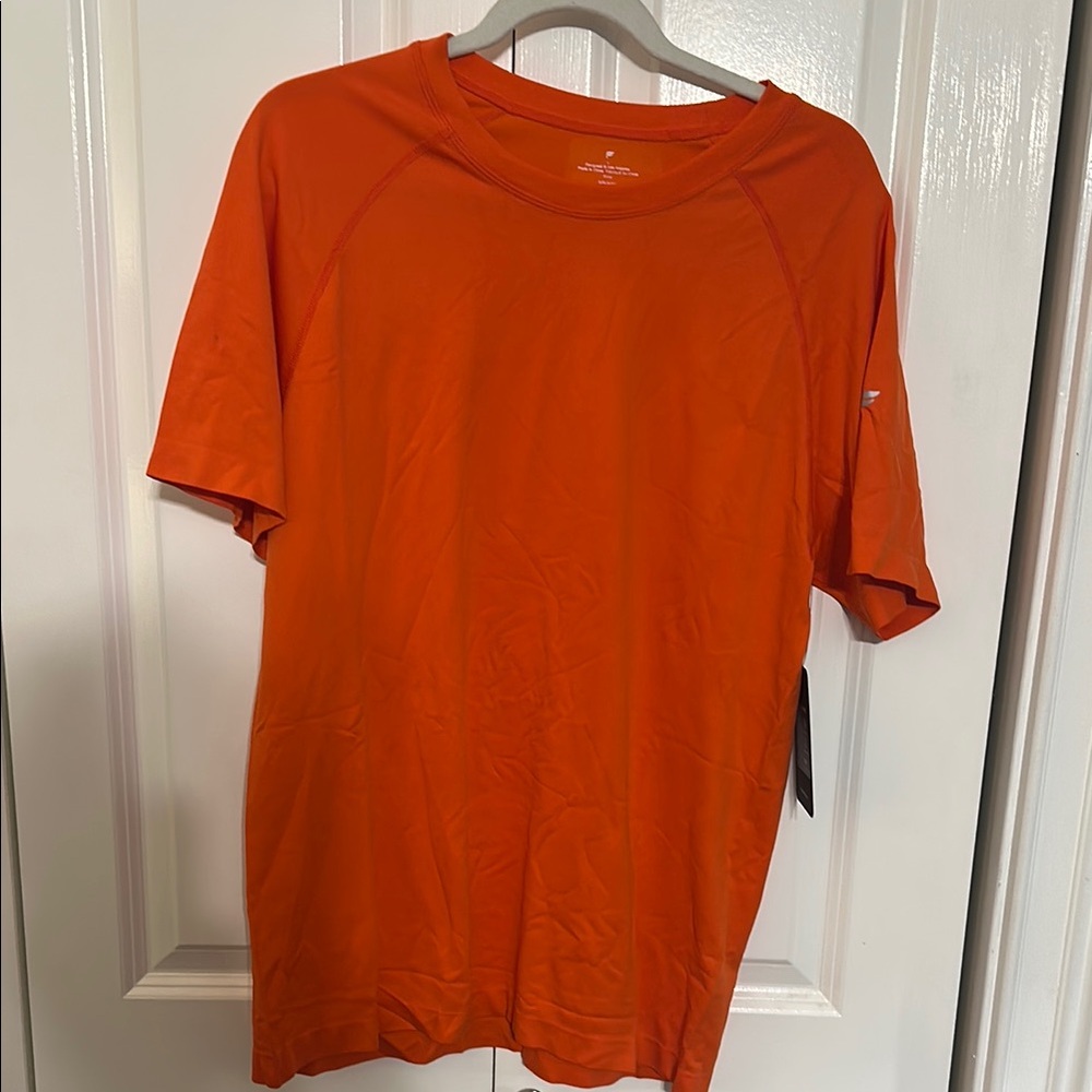 Fabletics Orange “The Training Day Tee”